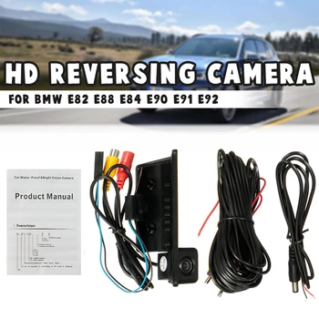 Auto HD CCD parkovacia Kamera pre Automobilový Reverznej Parkovanie Spätné Priestor Na BMW E60 E61, E70 E71, E72 E82 E88 E84 E90 E91 E92 E93 X1