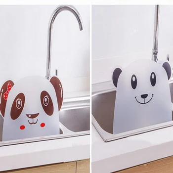 Nepriepustné ozvučnice doska gadget prísavky rack Roztomilá panda tvar chladiča vody splash bazén kuchynské náradie