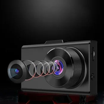 A8 Auto DVR G30 Auto Kamery, 3-Palcový s Vysokým Rozlíšením Nočné Videnie Prevádzky Rekordéra LCD Full HD rozlíšení 1440P