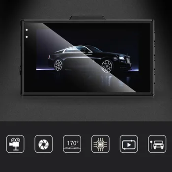A8 Auto DVR G30 Auto Kamery, 3-Palcový s Vysokým Rozlíšením Nočné Videnie Prevádzky Rekordéra LCD Full HD rozlíšení 1440P