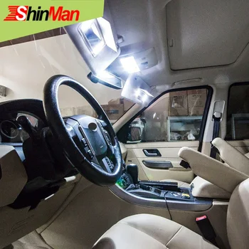 ShinMan 7x LED AUTO Ľahkého Auta Interiérové LED osvetlenie Vozidla LED Svetlá Pre Mini Cooper Cabrio Interiérové LED Svetla kit 2005-