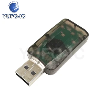 Zadarmo Loď 1PCS Cm108 Chipset USB2.0 3D Zvuková Karta Virtual 5.1 Kanálový Zvuk, Stopa Vodiča-Free Zvuková Karta