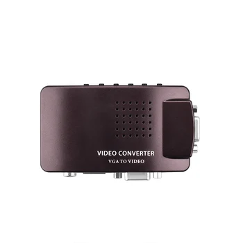 ONTEN VGA na AV S-Video Converter 1, v 2-out RCA Adaptér, Počítač, Notebook, LCD Monitor, Projektor, TV Kamera Displej