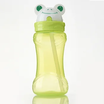 Baby Deti Deti Prenosné Kŕmenie Pitnej Vody Cup Fľašu BPA Free Pohár S Slamy Dieťa Dieťa Pohár 380ML