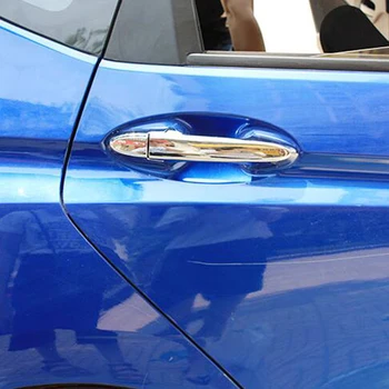 ABS Chrome Pre Honda FIT JAZZ 2016 2017 2018 dvere Auta chránič Rukoväť Dekorácie kryt výbava auta styling príslušenstvo