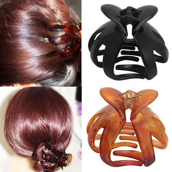 Ženy Octopus Pazúr Vlasy Klip Vlásenky Príslušenstvo Srdce Tvar Rukoväte Zaoblený Dizajn