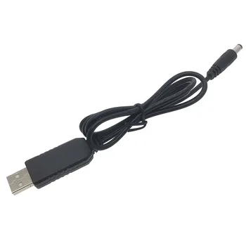 USB Power Boost Line DC 5V, Aby DC 12V Krok Modul USB Konvertor Kábel Adaptéra 2.1X5.5mm Konektor