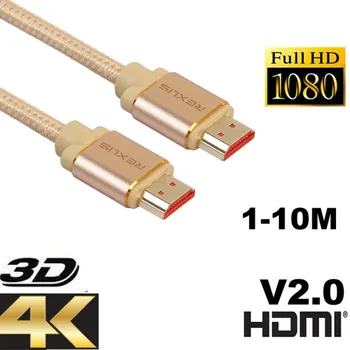 HDMI Kábel usb 2.0 4K 1080P HDMI Kábel HDMI 1-10m HDMI Káble, Adaptér pre 3D TV LCD notebooku PS3 projektor počítač