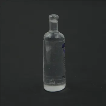 4PCS 1/6 domček pre bábiky Vodka Nápoje Model Predstierať, že Hrať Bábika Miniatúrne Fľaše Vína Potravín Hračka