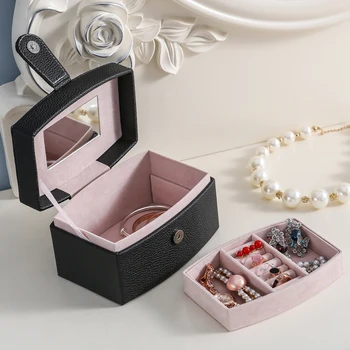 Šperky Box Žena Princezná Multi-layer Veľkú Kapacitu Prenosné Európskych Malých Prsteň Náramok, Náhrdelník Kolekciu Šperkov Box