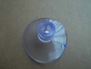 Plastové Transparentné pvc prísavky na sklo 3,5 cm priemer aranžovanie vlajka bulík prísavky