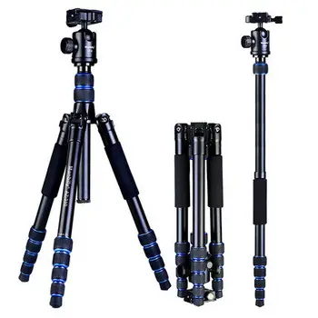 ľahké Prenosné AZ-310 Professional Travel Fotoaparátu Statív hliníkový Monopod Loptu Hlavou kompaktný digitálny SLR fotoaparátu DSLR