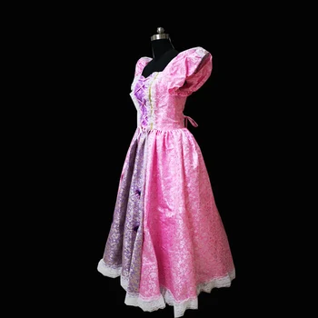 2020 Nové ružové kostýmy 18. Vojvodkyňa Retro stredoveké Renesančné Reenactment Divadlo Občianskej vojny Viktoriánskej šaty D-520