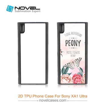 Nový Príchod Tlač 2D Sublimačná TPU Mobil obal Pre Sony Xperia XA1 Ultra