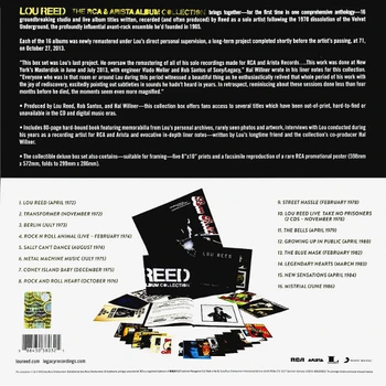Lou Reed / RCA & Arista album collection (17cd)