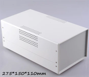 275*150*110 mm železa krytu bývanie DIY napájanie box elektronické projektu PCB dosky shell zariadenia nástroj enclsoure