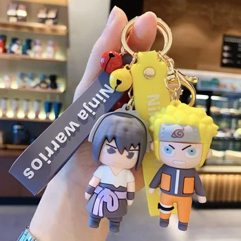 Anime Naruto Keychain Bábika Prívesok Na Taška Prívesok Trendy Unisex