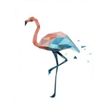 Geometrické Jeleň Medveď Flamingo Zvierat Wall Art Plátno Na Maľovanie Nordic Anime Plagát Deti Spálňa Domova Obrazov Na Stenu Bez Rámu