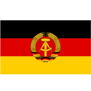 60X90CM/90X150cm/120X180CM nemeckej Demokratickej Republiky NDR NDR Vlajka Východnom Nemecku Banner