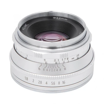 25 MM F1.8 Pevným ohniskom Mini Objektív, Manuálne Objektív pre Canon EOSM EF-M Mount Mini Jednej Kamery