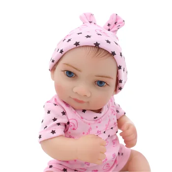 Bebe Baby Reborn Bábiky Vaňa 10 inch 23 cm Full Silikónové Vinyl Rozkošný Realisticky Batoľa, Dieťa Bonecas Dievča, Chlapec Bebe Reborn Bábiky