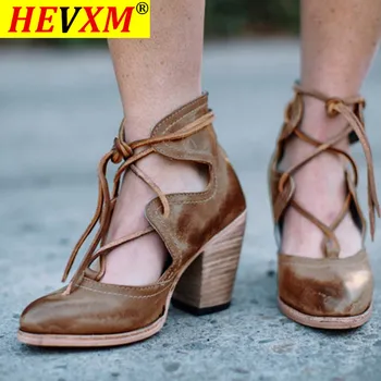 2021 Topánky Žena Vysoké Podpätky Stádo Pracky Popruhu Plus Veľkosť Letné Sandále Pevné Sandále Ženy Sandalen Dames Zapatos De Mujer