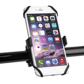Univerzálny Bicykel Bicykel Motocykel Riadidlá Montáž Držiaka Mobile Mobilný Telefón Držiak S Silikónové Podporu Pre iPhone Smartphone 6s