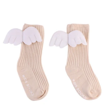 Angel je Krídlo Dieťa, Batoľa, Dieťa Dieťa Bavlna Teplé Ponožky Pančuchy Kolená Vysoké Ponožky 0-4Y