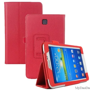 PU Kožené Prípad Tabletu Samsung Galaxy Tab 4 7.0 T230 T231 Magnet Kryt Prípade Flip Stojan Pre T230 T231 Chránič Tablet Shell