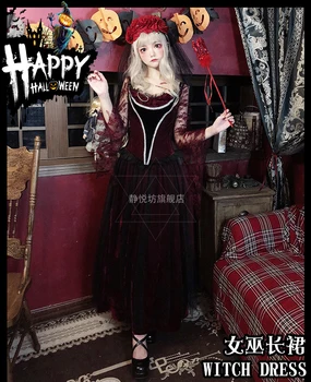 Halloween kostým žena tmavej demon ghost nevesta šaty elf kostým upíra zombie horor kostým anjel kostým