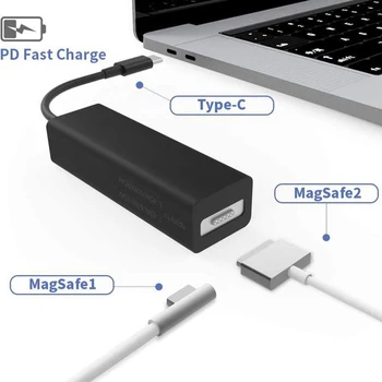 Previesť Notebook Typu C Adaptér Na USB, C Prenosné Praktické Domáce Cestovné Rýchle Nabíjanie Viacerých Protection pre MAC Book Pro