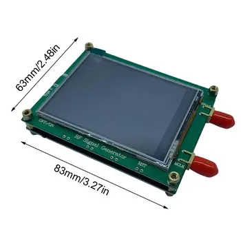 ADF4350 RF Zdroj Signálu Generátor Vĺn Bod Frekvencia Sweep Kontakt Obrazovke LCD
