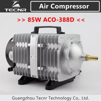TECNR 85W Kompresor Elektrické, Magnetické Vzduchové Čerpadlo 90 L/min pre CO2 laserové rezanie stroj ACO-388D
