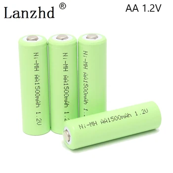 AAA Nabíjateľné batérie AA batéria NiMH Batérie 1.2 V 1500mah batéria pre Diaľkové Ovládanie Toy kamery (8Pcs AA + 8Pcs AAA)