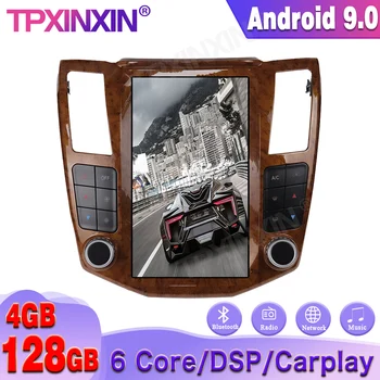 Bezdrôtové Carplay Android 9.0 Pre Lexus RX RX300 RX330 RX350 RX400H Auta GPS Navigácie Rádio Stereo magnetofón Vedúci Jednotky