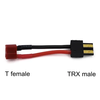 TRX konektor na Dekani T plug converter muž žena adaptér konvertor pre RC hobby batérie elektroinštalácie