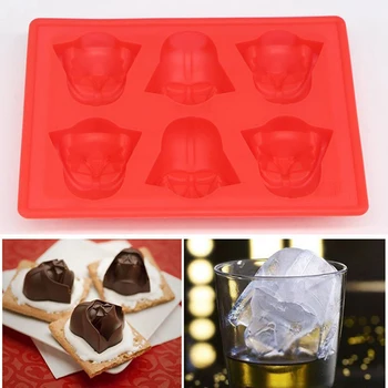 Star Wars Potravín, Plesní, Anime Ľad, Zásobník na Čokoládu Obrázok Cookies Pečenie Formy DIY Tortu Formy Želé a Cukrovinky 3D Plesní, Hračky pre Dieťa Dary