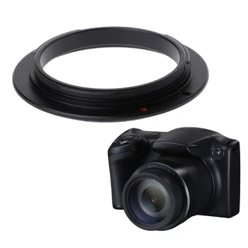 58mm Makro Objektív Zadnej strane Adaptér Krúžok Pre Canon EOS EF EF-S 1000D 60D 5D Fotoaparát