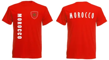 Marokko T-Shirt pánske Futbalista Legenda Soccers Jersey 2019 Hot Predaj Super Módne Letné Bežné Muž Kvalitné Tričko Online