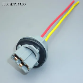 JJSJQCPJYXGS T20 7440 LED žiarovka držiak na LED pätica adaptér konektor LED parkovacie bočné svetlo lampy Elektroinštalácie Postroj adaptér Zásuvky