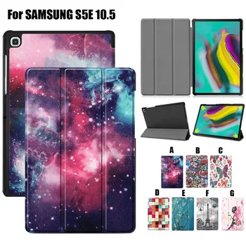Prípad Tabletu Samsung Galaxy Tab S5e 10.5 2019 T720 T725 2019 Kožené Stojan Cover Obal Pre Samsung Galaxy Tab S5e T720 T725