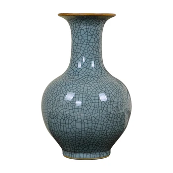 Jingdezhen Starožitné Úradný Pece, Modrá A Biela Porcelánová Váza, Kvetinové vázy Čínska Klasická Obývacia Izba Keramická váza