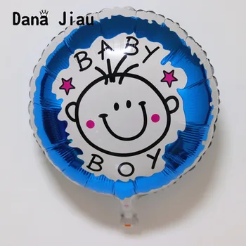 18-Palcové chlapec dievča baby sprcha happy birthday výzdoba sladká 100days strany Balóny dovolenku Hliníkové Nafukovacie Fólie Loptu