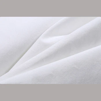 Fullyoung Jeseň Fashion Turtleneck Biele Tričko s Dlhým Rukávom Top francúzsky Oblečenie pre Ženy Nepravidelný Lístkového Rukáv Ulici Košele