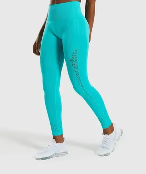 2020 Vianočné new horúce štýl fitness oblečenie dámske priliehavé vysoko-elastický pás hip-zdvíhacie bežecké športy jogy nine-point