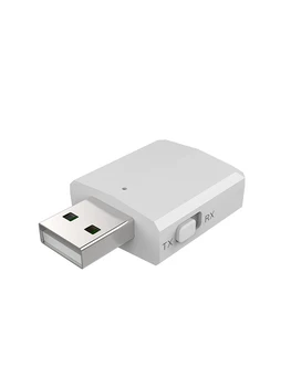 ZERODAT 5.0 USB Bluetooth Vysielač, Prijímač TV Mini 3 V 1 3.5 MM AUX HIFI Stereo Audio Adaptér Bezdrôtovej siete Dongle Pre Súpravu do Auta PC
