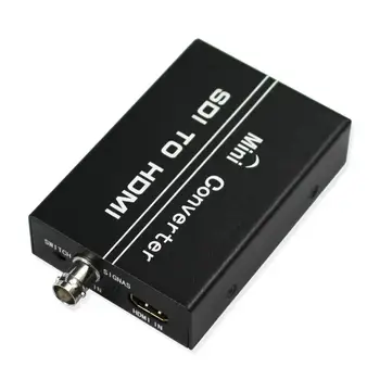 SDI+HDMI-HDMI Converter, Full HD 1080P Pracuje s HDMI 1.3 c&HDCP Dve SDI Výstup