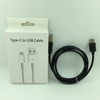 TYP C Nabíjací Kábel 1,5 M 5 ft Kvalitný Reálne 2A Mobil Káble nabitý Maloobchodnom balení 100ks/veľa