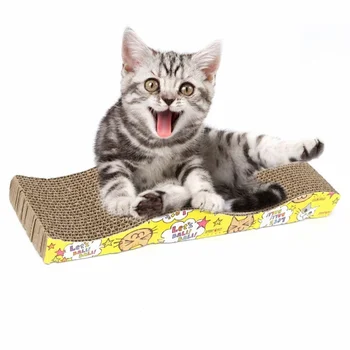 Cat Kitten Zvlnené Poškriabaniu Rada Pad Scratcher Posteľ Mat Pazúry Starostlivosť