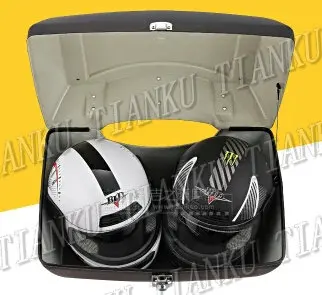 Matný čierny Kufor Chvost Box na Batožinu S Top Rack Operadlo Honda Rebel CMX 250 CA125 250 450 Gold Wing GL1500 GL1800 TIEŇ